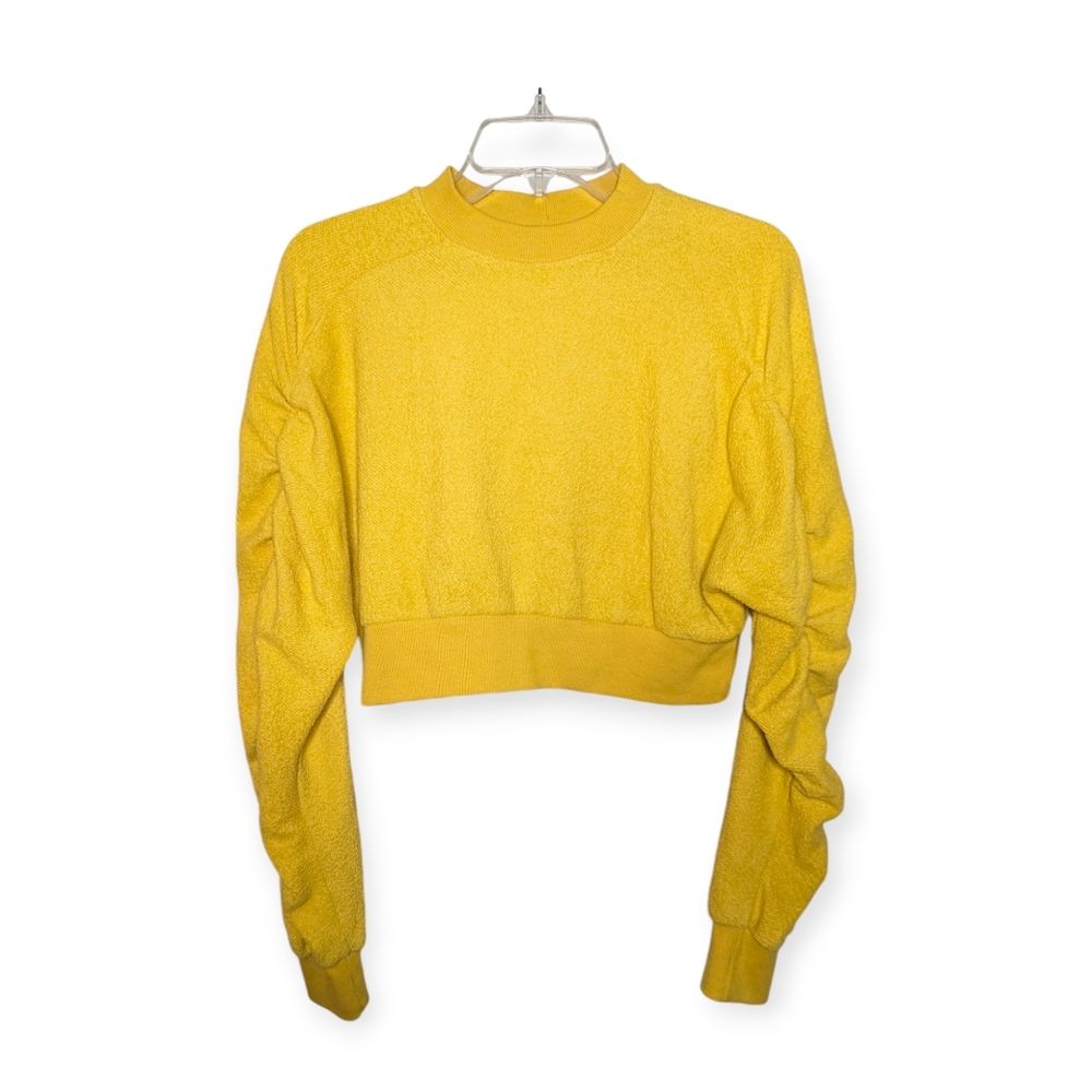 Twenty Montreal Golden Terry Cropped Sweatshirt